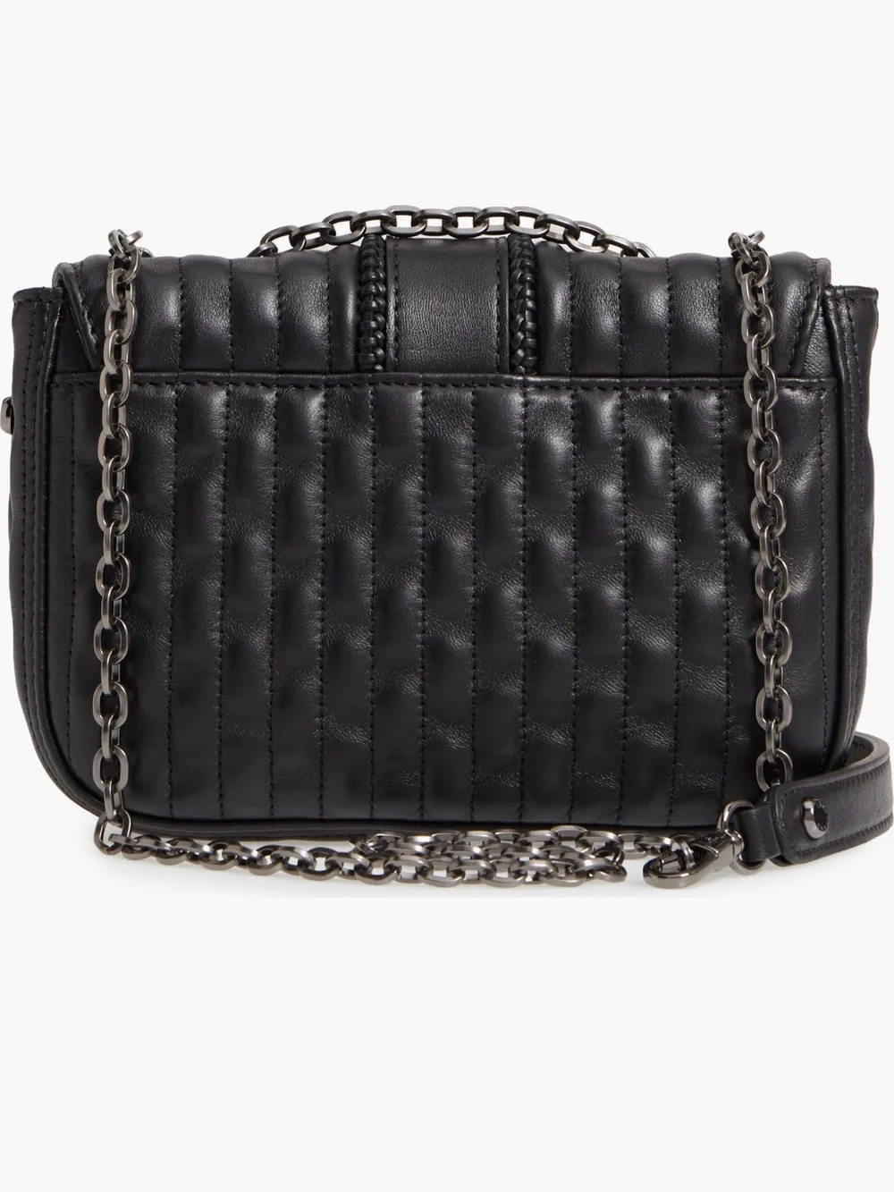 Longchamp Quilted Leather Chain Strap Shoulder Crossbody Handbag NWT